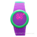 Hot Sale Girls Digital LED Silicone Band Watch